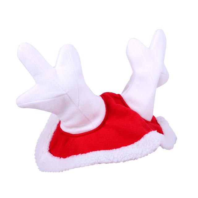 Oornetje QHP Kerst Rendier Rood