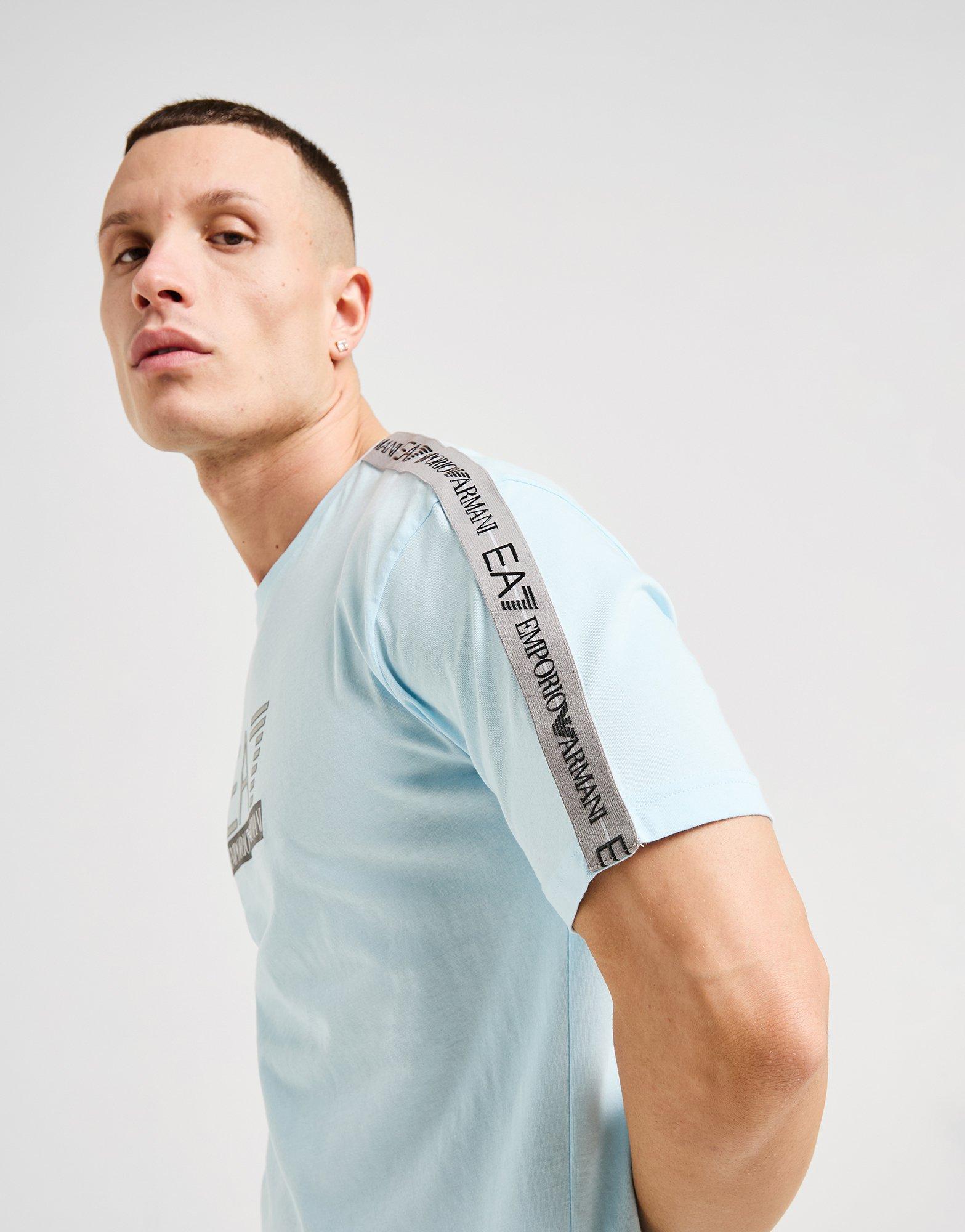 EA7 Emporio Armani T-shirt Tape Large Logo Homme