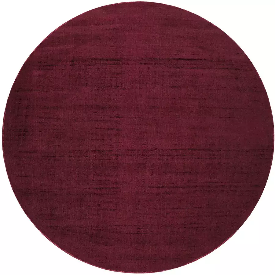 Esprit Kurzflorteppich Gil bordeaux rot