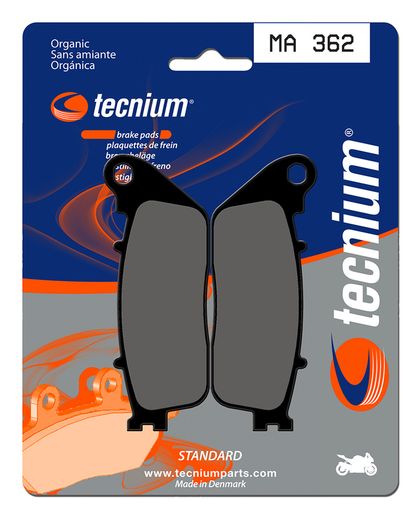 Plaquettes de freins Tecnium route organique - MA362