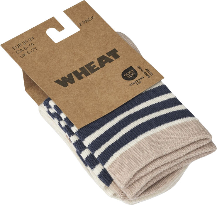 Wheat 2 par Jamie sokker Blå