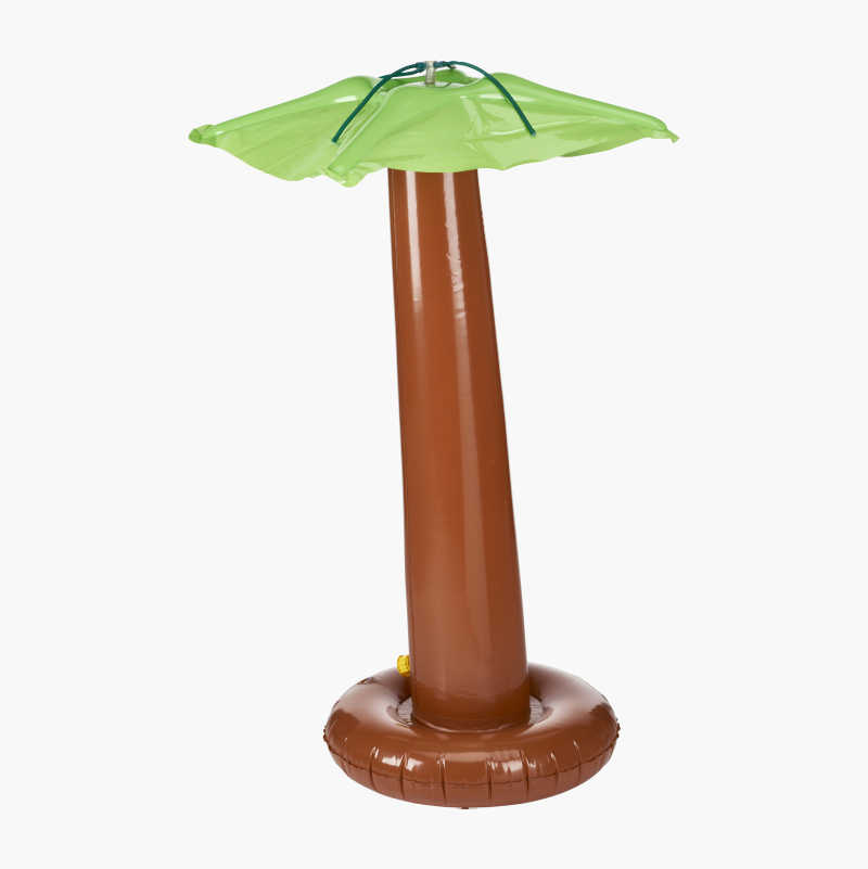Palme som spruter vann
