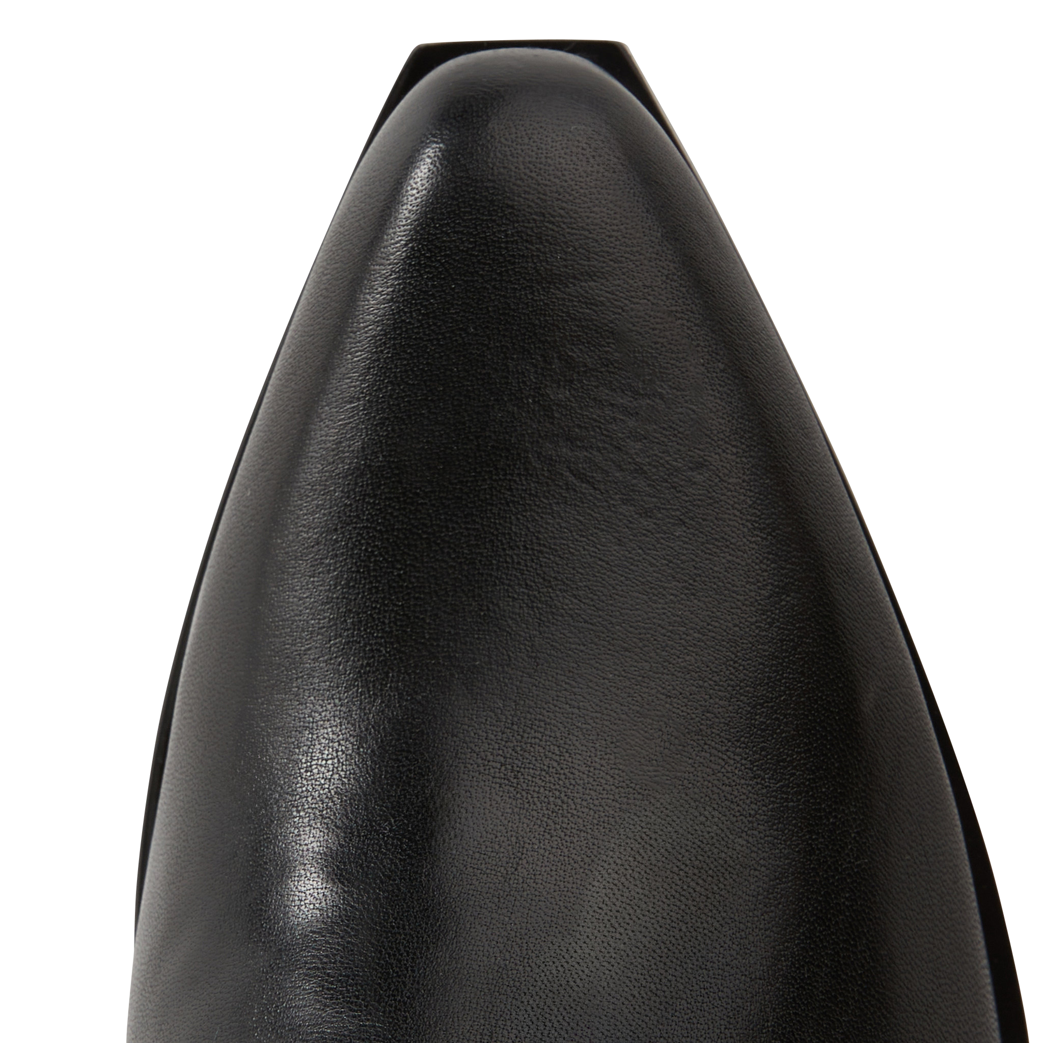 Boots santiags en cuir| Noir