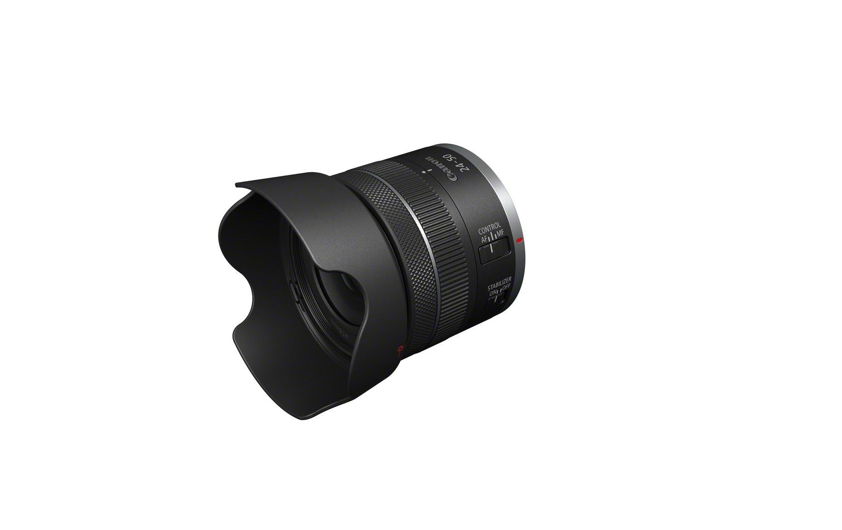 Zoomobjektiv RF 24-50mm F/4.5-6.3 IS STM Canon RF<br>Ideales Standardzoom für Vlogging, Reportage und Reise