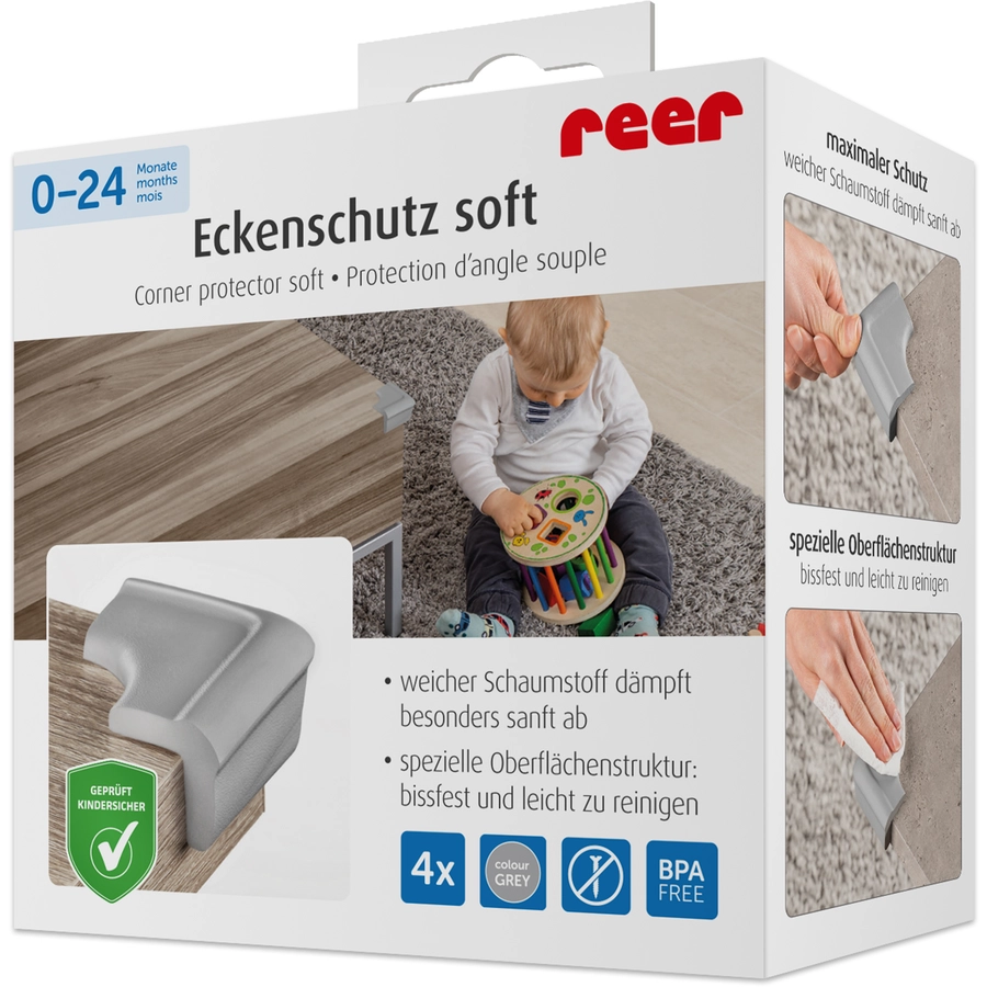 reer Eckenschutz soft, grau