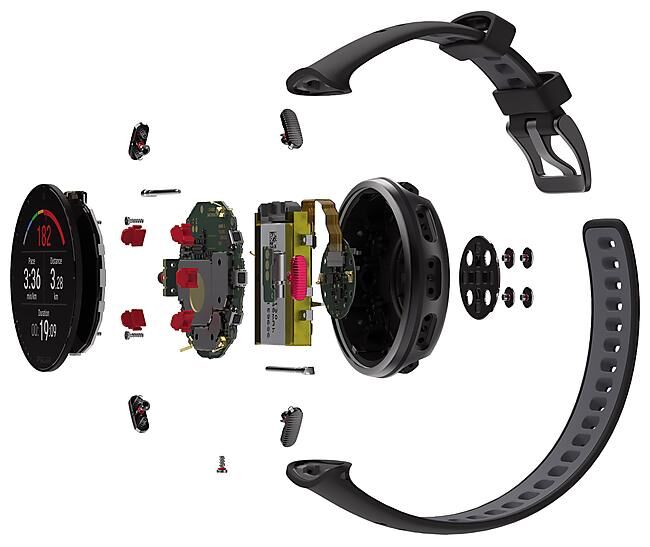 POLAR - MONTRE GPS VANTAGE V2 BLACK PACK H10+