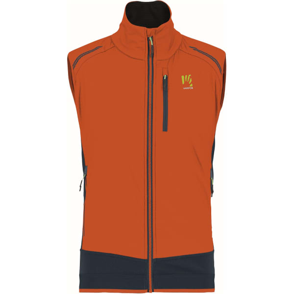 Veste softshell KARPOS ALAGNA PLUS EVO VEST FIERY RED/MIDNIGHT
