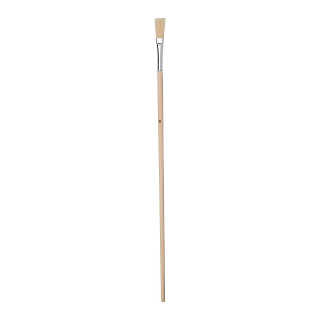 Pinceau d'artiste en bois GoodHome L.29,5 x l.0,6 cm
