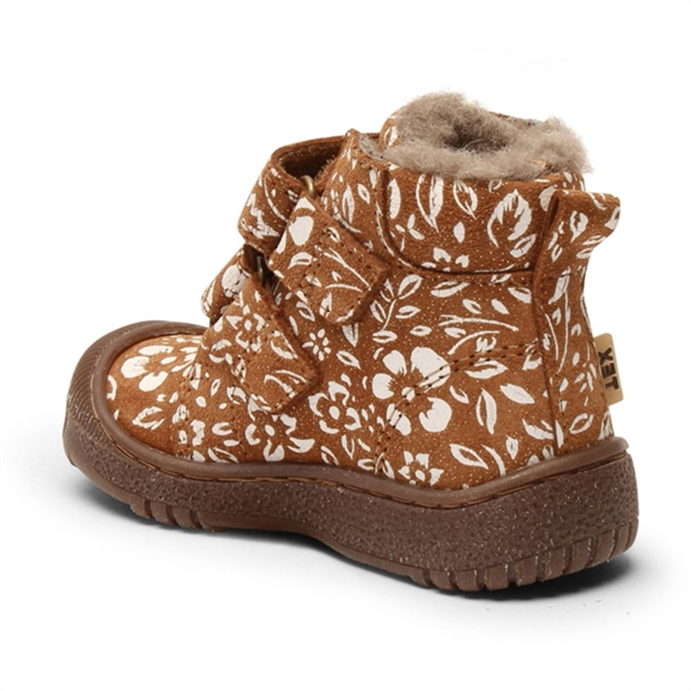 Evon Tex Sko Brandy Flowers - Bisgaard