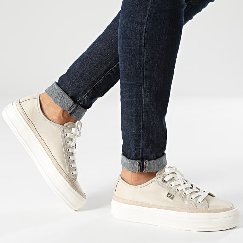 Baskets Femme Essential Vulcan Canvas 7359 Light Sandalwood