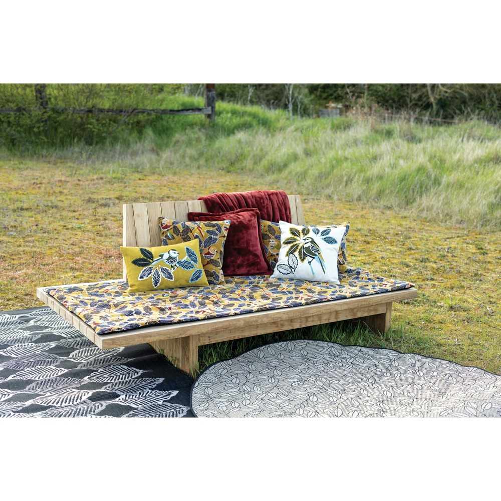 Tapis chelby outdoor naturel diamètre 160 cm