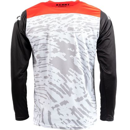 Maillot cross Kenny REPLICA HONDA MOTOBLOUZ SR PERFORMANCE STONE RED 2024 - Blanc / Noir