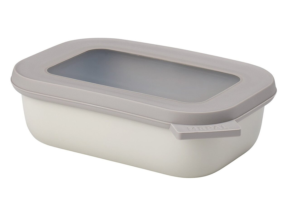 Mepal Cirqula 500 ml rechthoekige vershouddoos - White