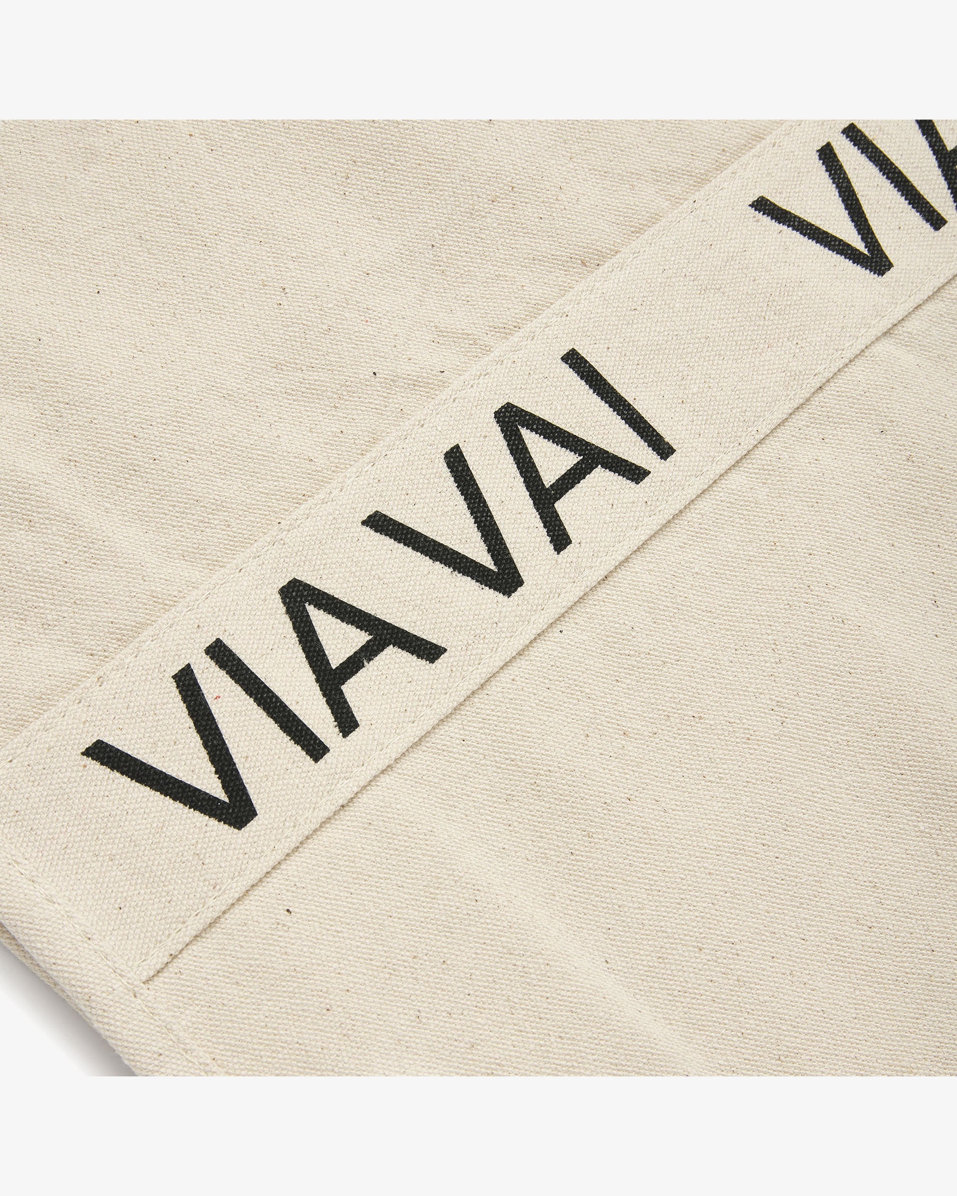 VIA VAI beige canvas tas Canvas Bag