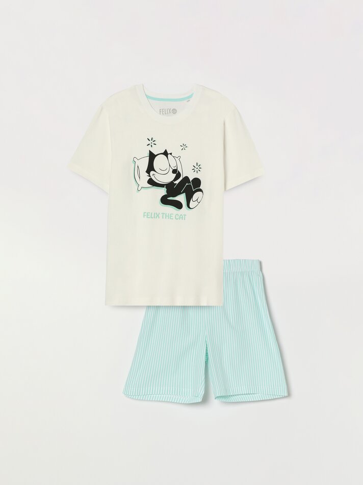 Pijama Felix the Cat - Branco