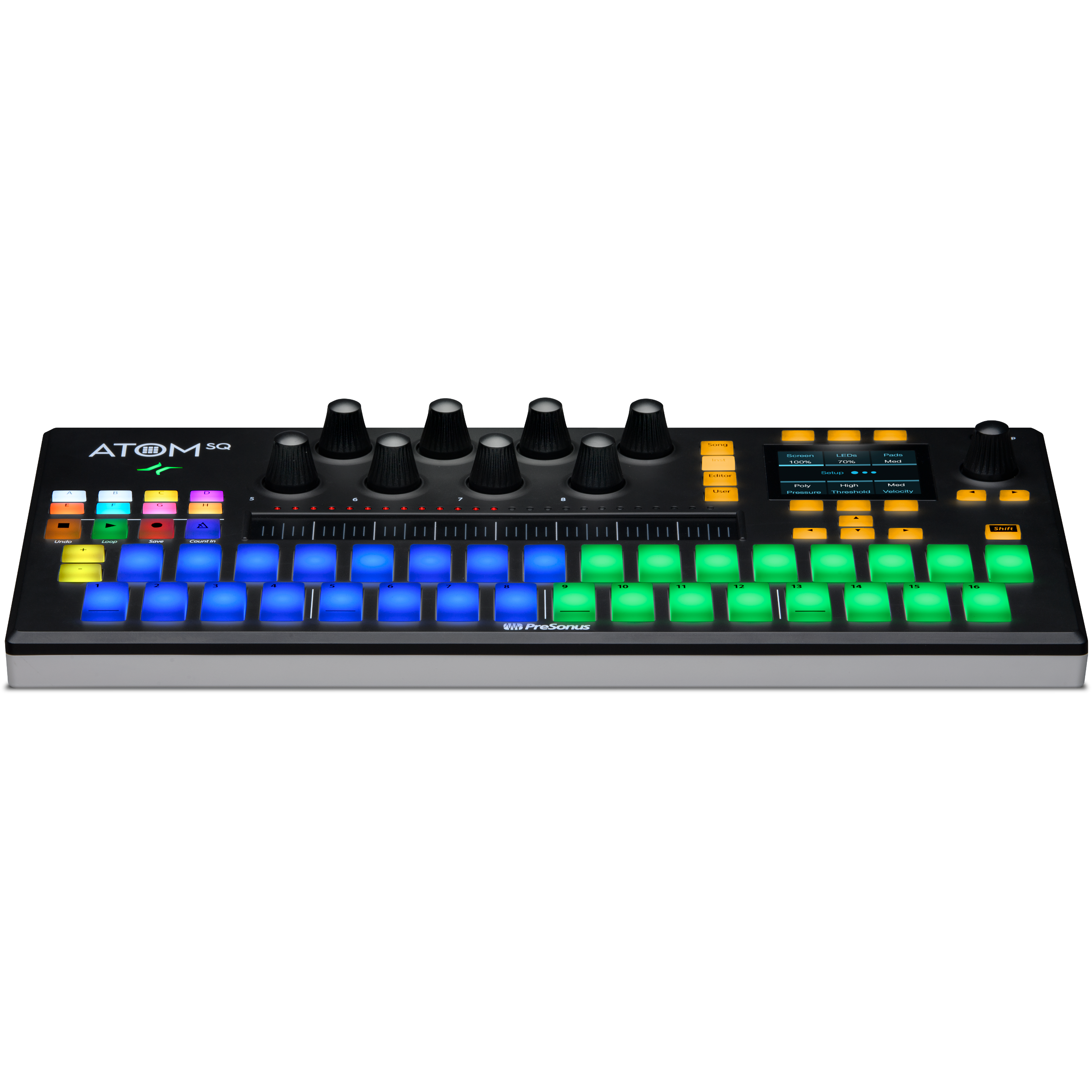 Presonus Atom SQ hybrid MIDI keyboard en pad controller