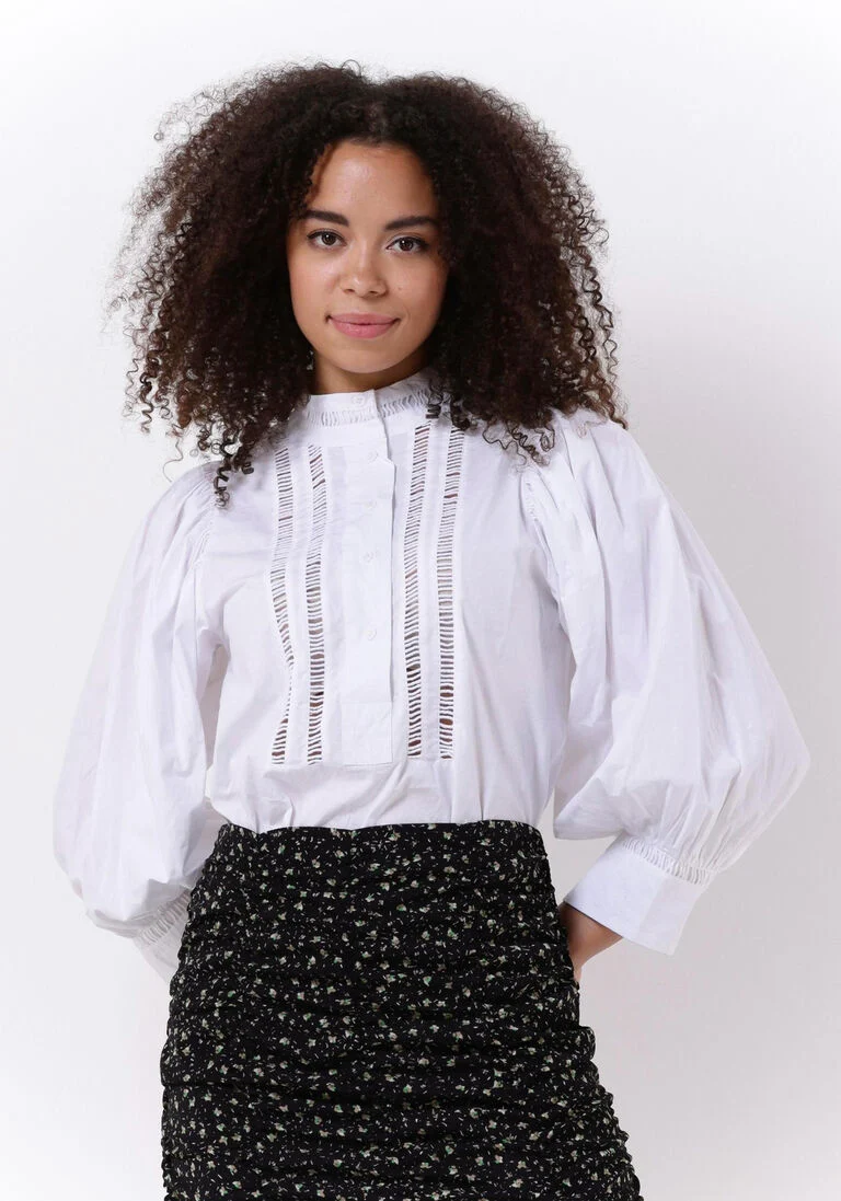 NOTRE-V witte notre-v blouse blouse nv-avalyn