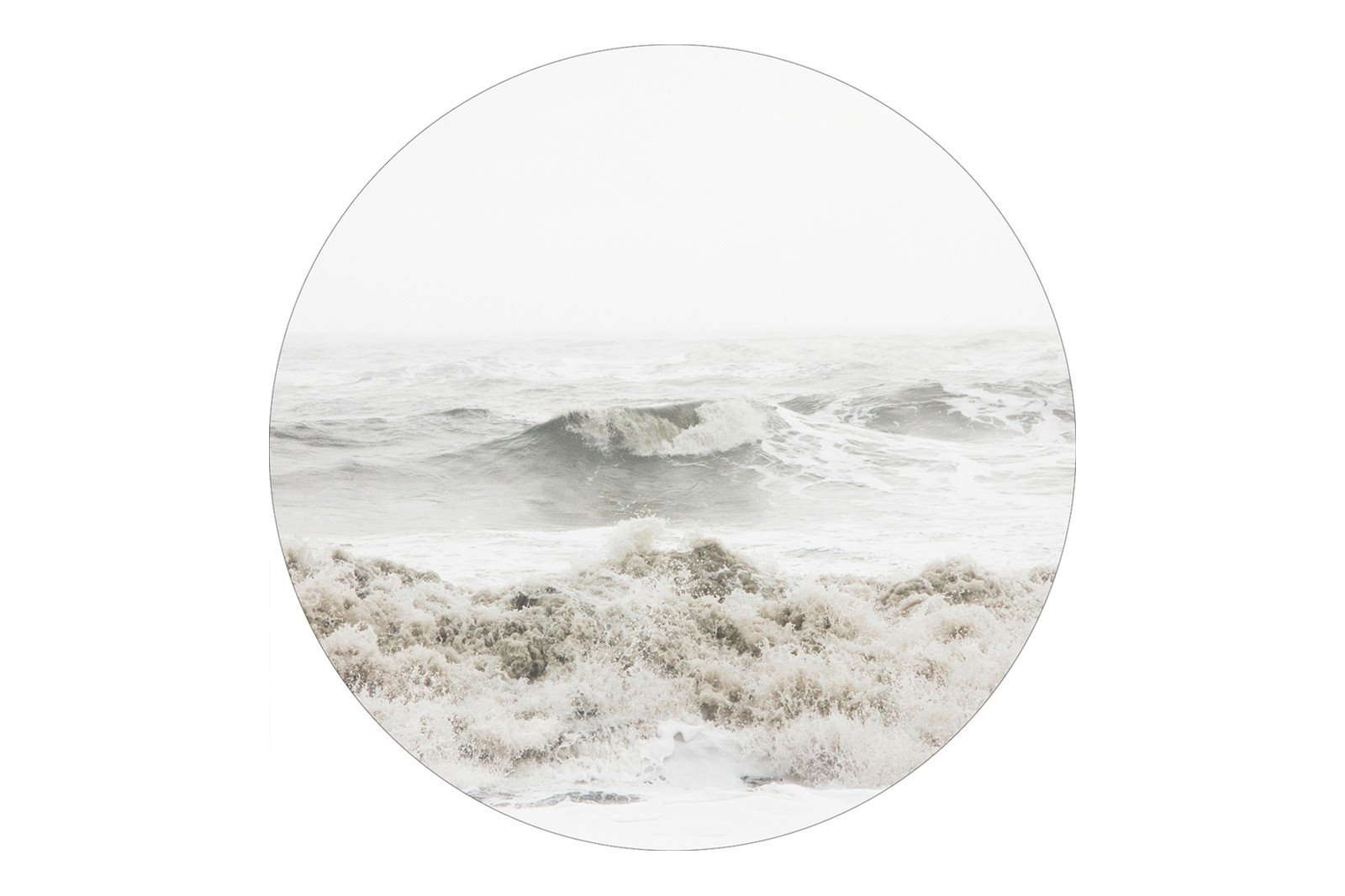 Breaking waves Ø110 cm