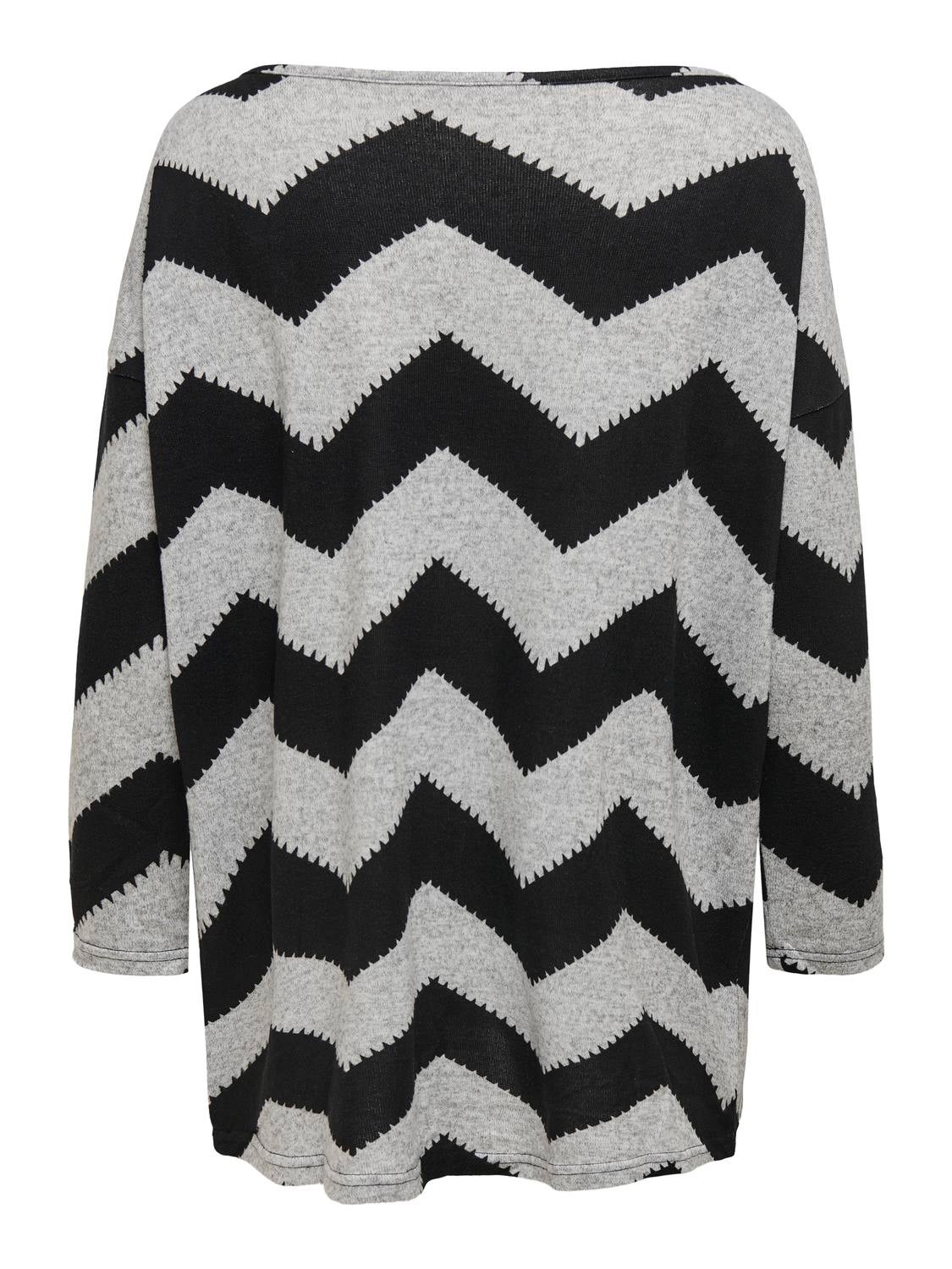 ONLELCOS Top Light Grey Melange