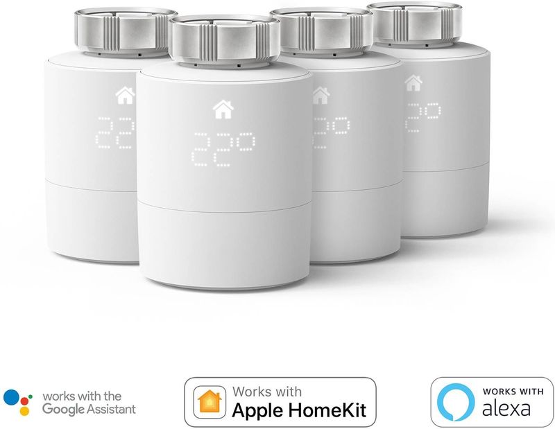 Tado Slimme Radiatorknop uitbreiding 4-Pack