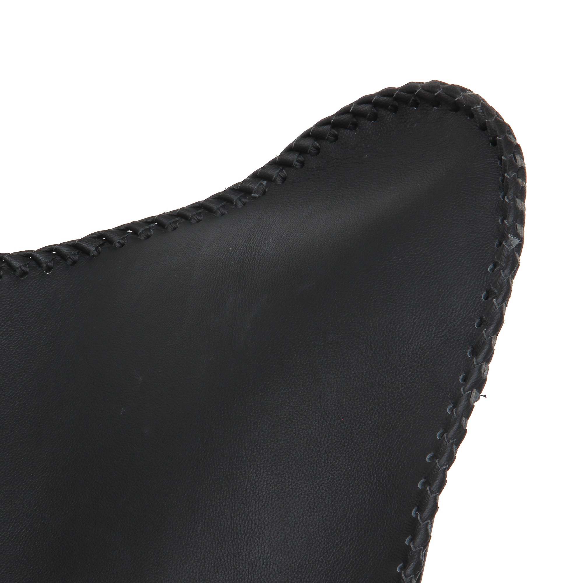 Lounger 'John', schwarz, T 72 cm, B 74 cm, H 94 cm von fischer's lagerhaus