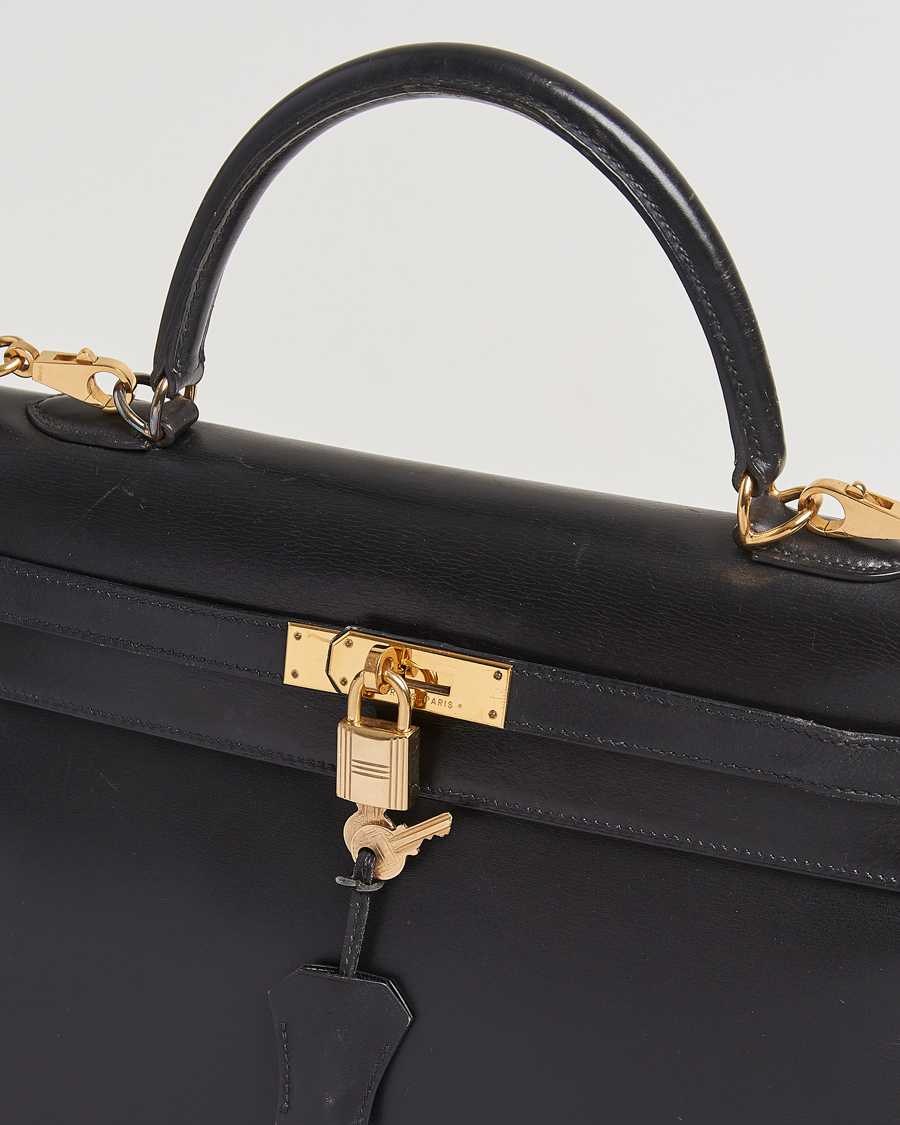 Hermès Pre-Owned Kelly 35 Handbag Black