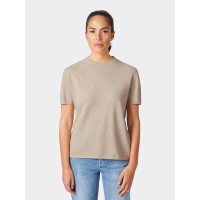 Damen-Strickshirt, Natur