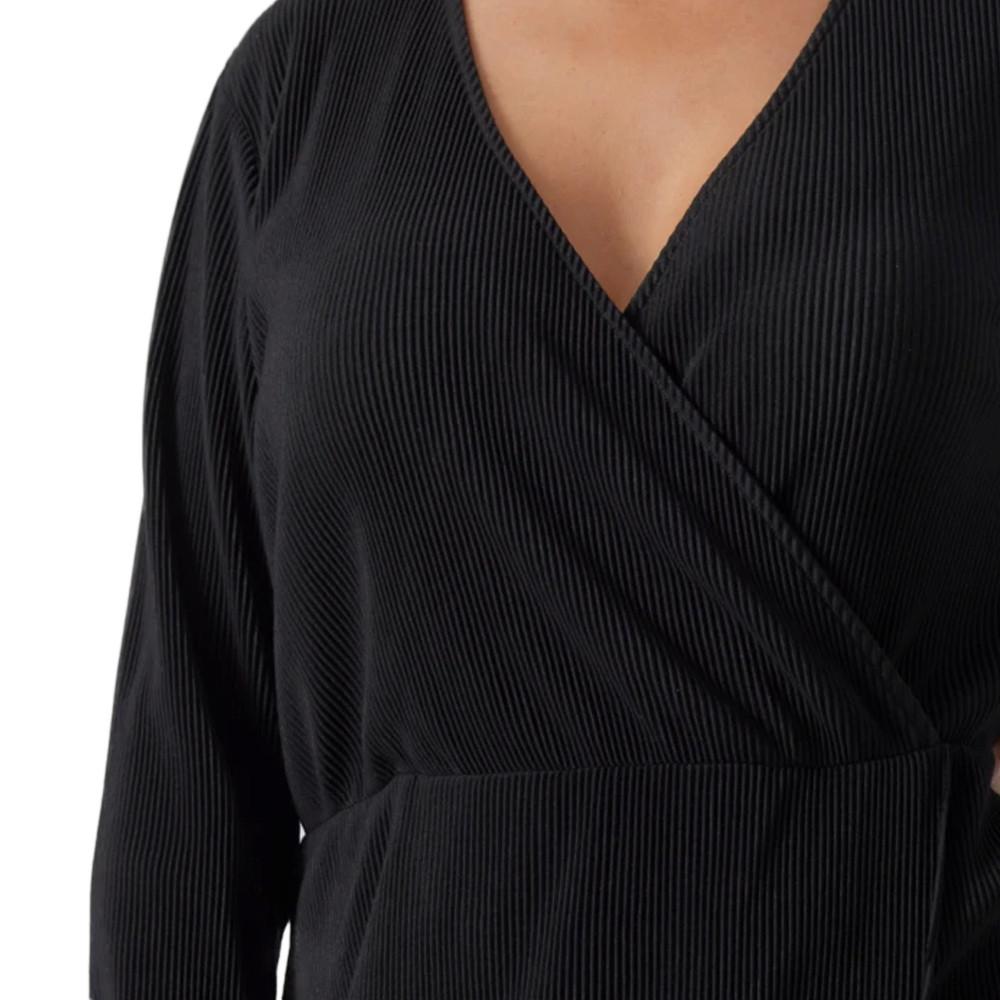 Vero Moda Robe Noir Femme Vero Moda Curve Clica