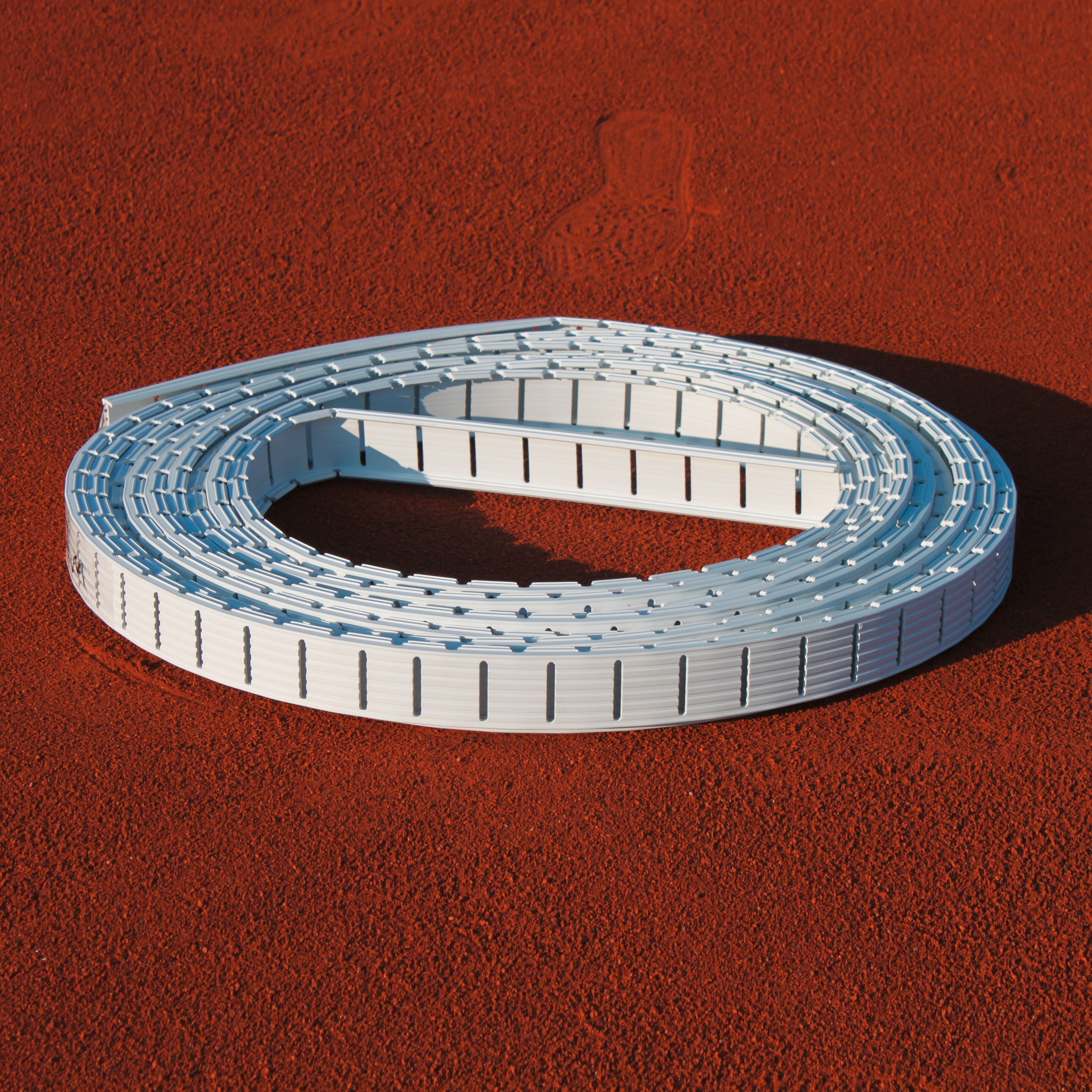 Tegra Ideala Ligne Tendue 23,77m X 4cm Remplacement, Ligne De Côté - Blanc