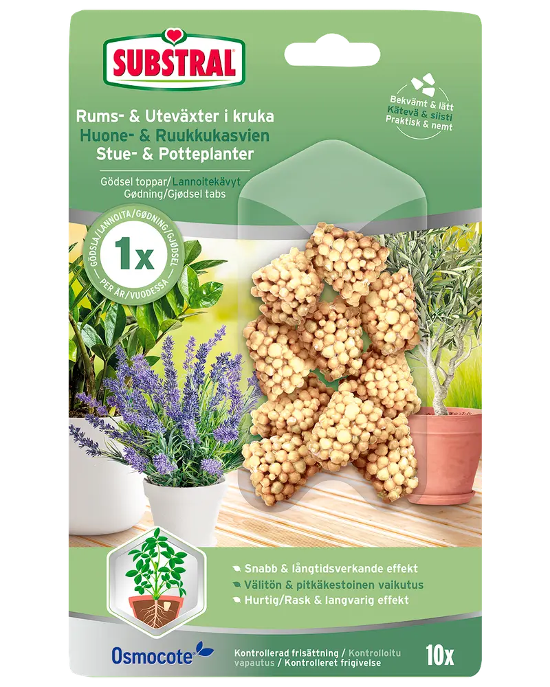 Substral Osmocote tabletter 10-pak