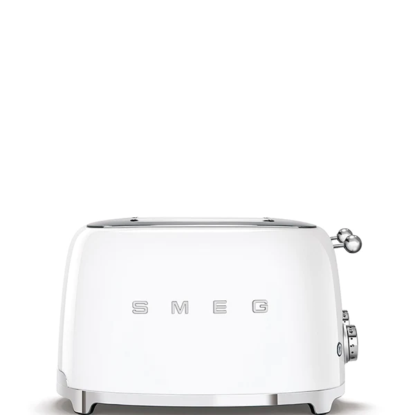 Toaster 4 fentes 2000 W TSF03WHEU blanc Smeg