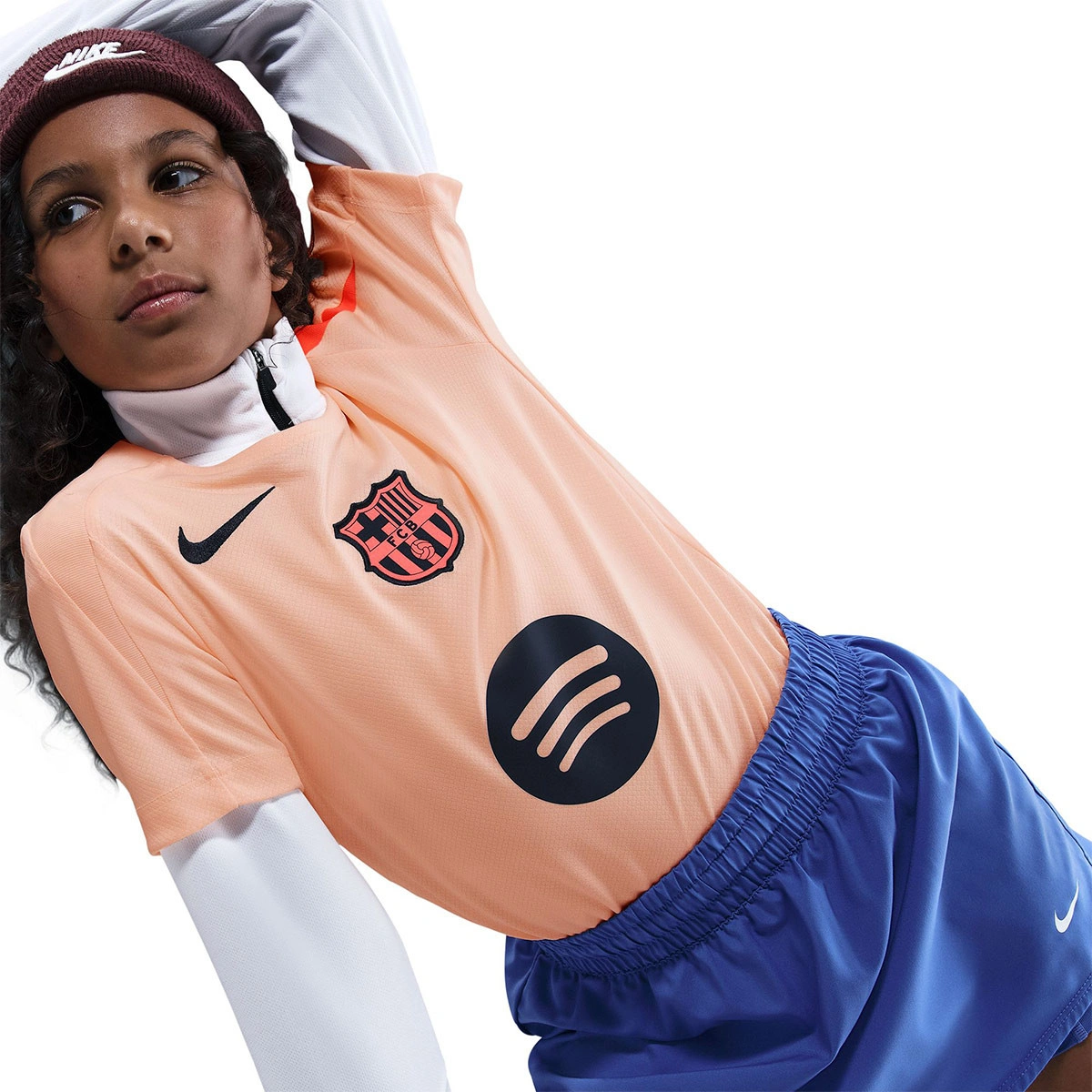 T-Shirt Nike FC Barcelona Training 2025-2026 Criança