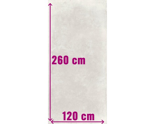 XXL porseleinen steengoed wand- en vloertegel Greenwich perla mat grijs 120 x 260 cm 6 mm