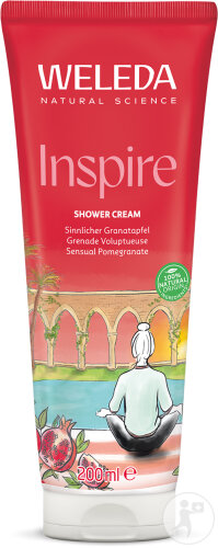 Weleda Crème De Douche Eveil Des Sens A La Grenade Tube 200ml