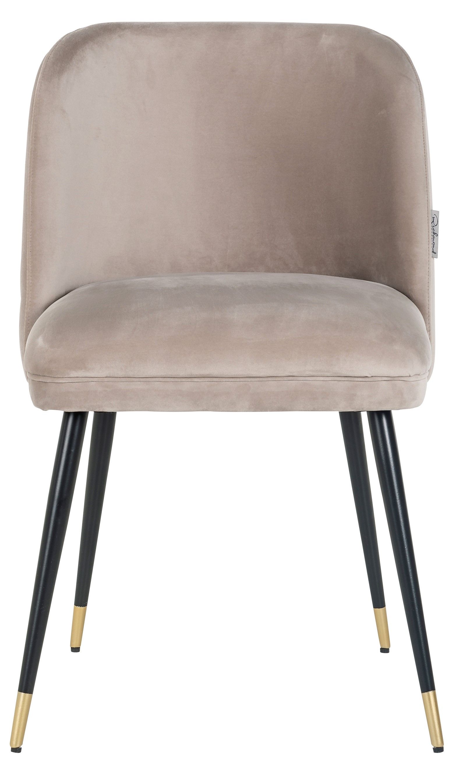 Eetkamerstoel 210854 Khaki Velvet Alicia B51 x D60 x H82 cm