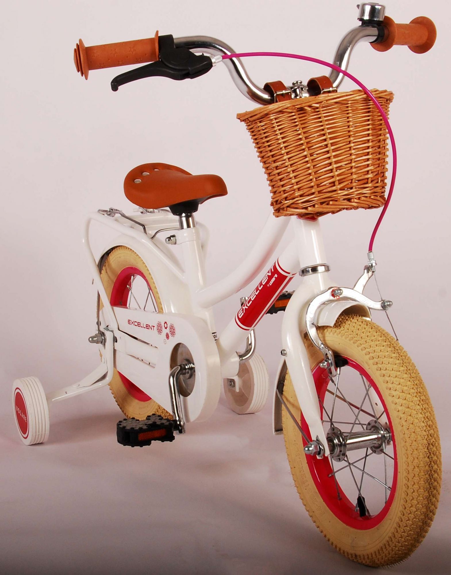 TPFSports Excellent Kinderfahrrad - Mädchen - 12 Zoll - Rücktritt + Handbremse - Grün