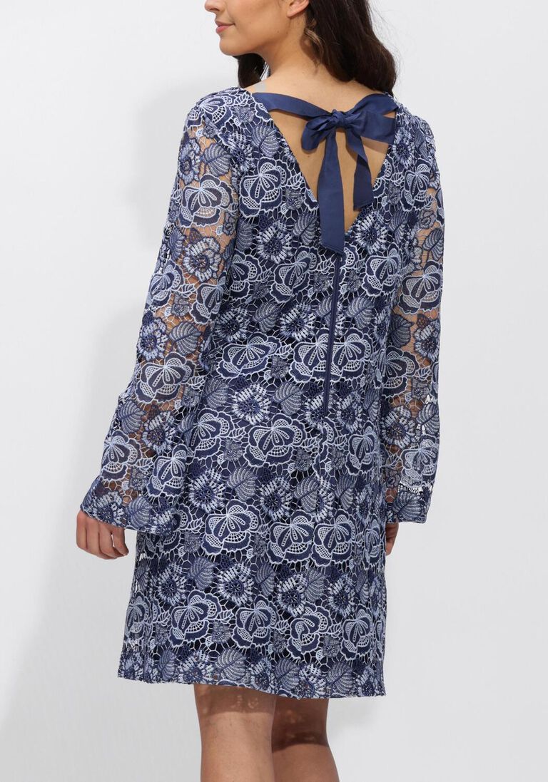donkerblauwe bruuns bazaar mini jurk mauritiabblucille dress