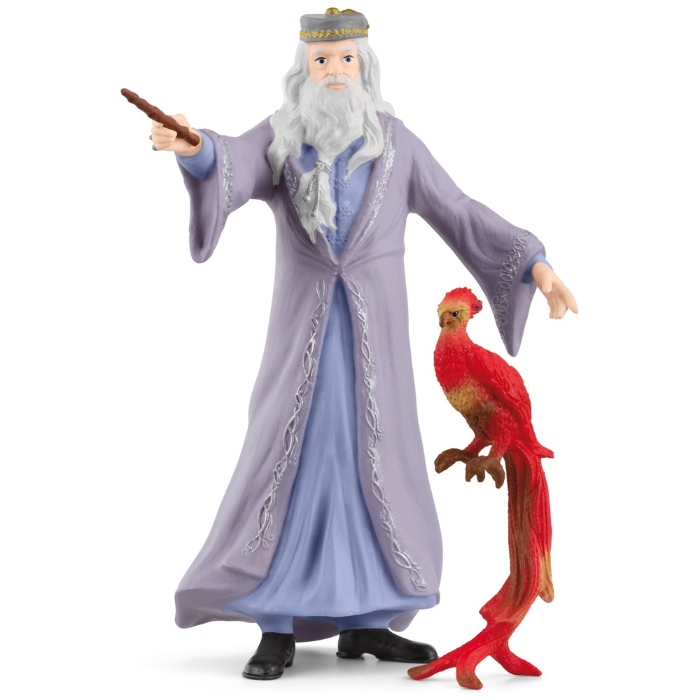 Schleich Zauberwelt Harry Potter 42637 Albus Dumbledore & Fawkes Figuren