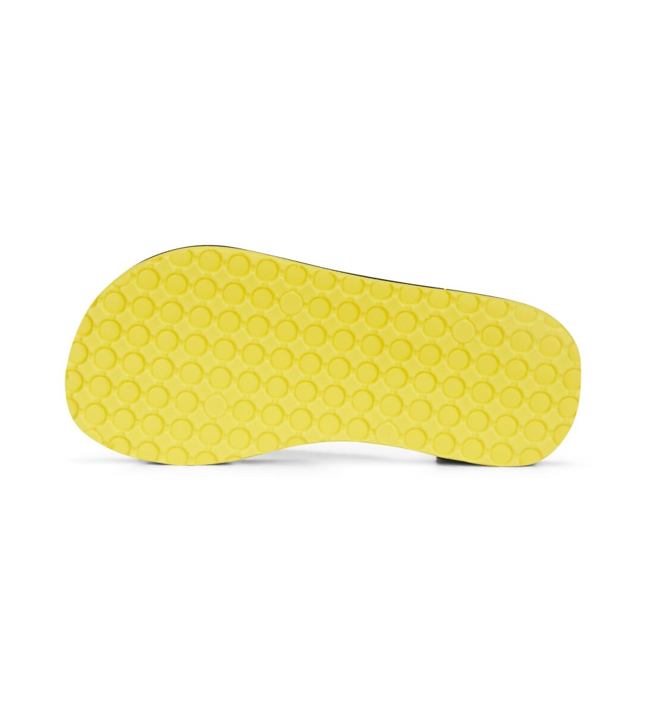 Sandálias Puma Epic Flip v2 PS Amarelas e Pretas