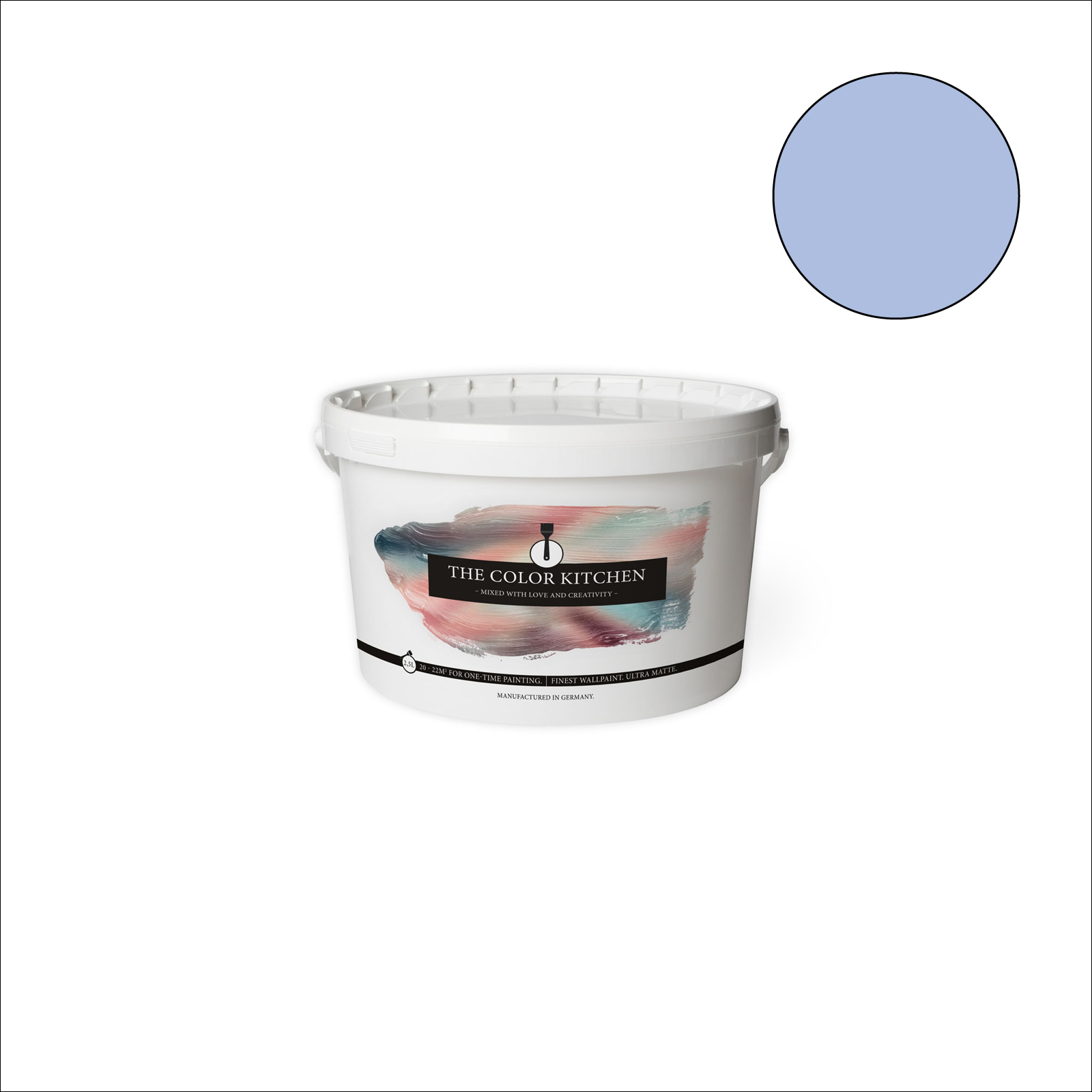 The Color Kitchen Wandfarbe Cake Pop - violett matt - 2,5 Liter