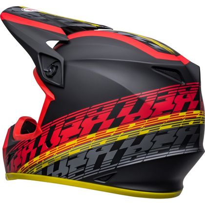 Casque cross Bell MX-9 MIPS OFFSET 2023 - Noir / Rouge