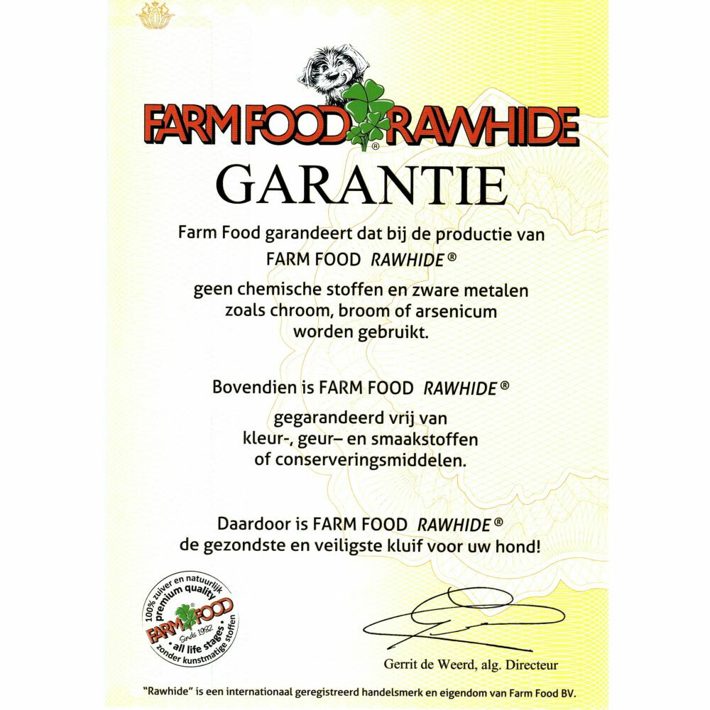 Farm Food Rawhide Dental Roll M
