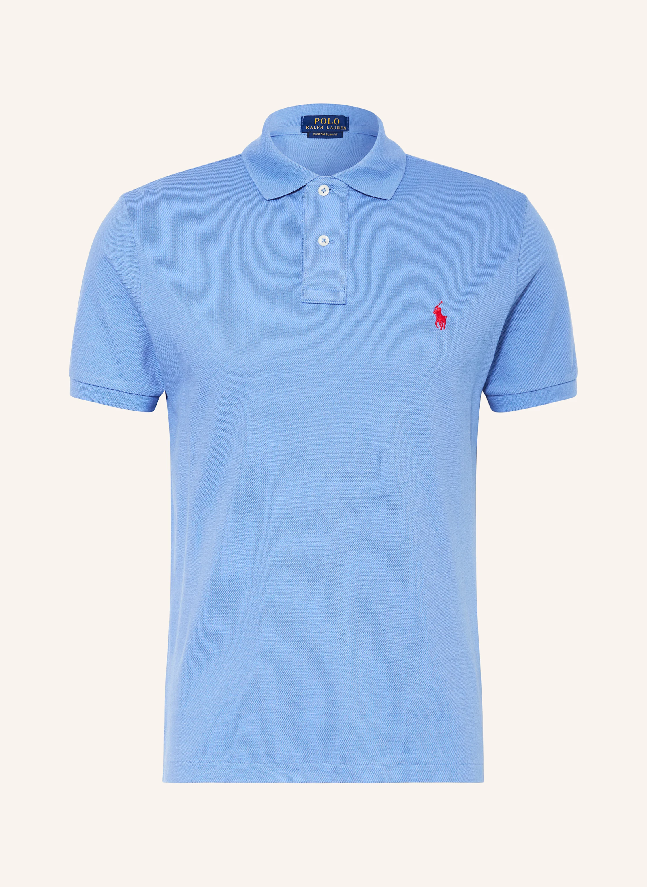POLO RALPH LAUREN Piqué-Poloshirt Custom Slim Fit