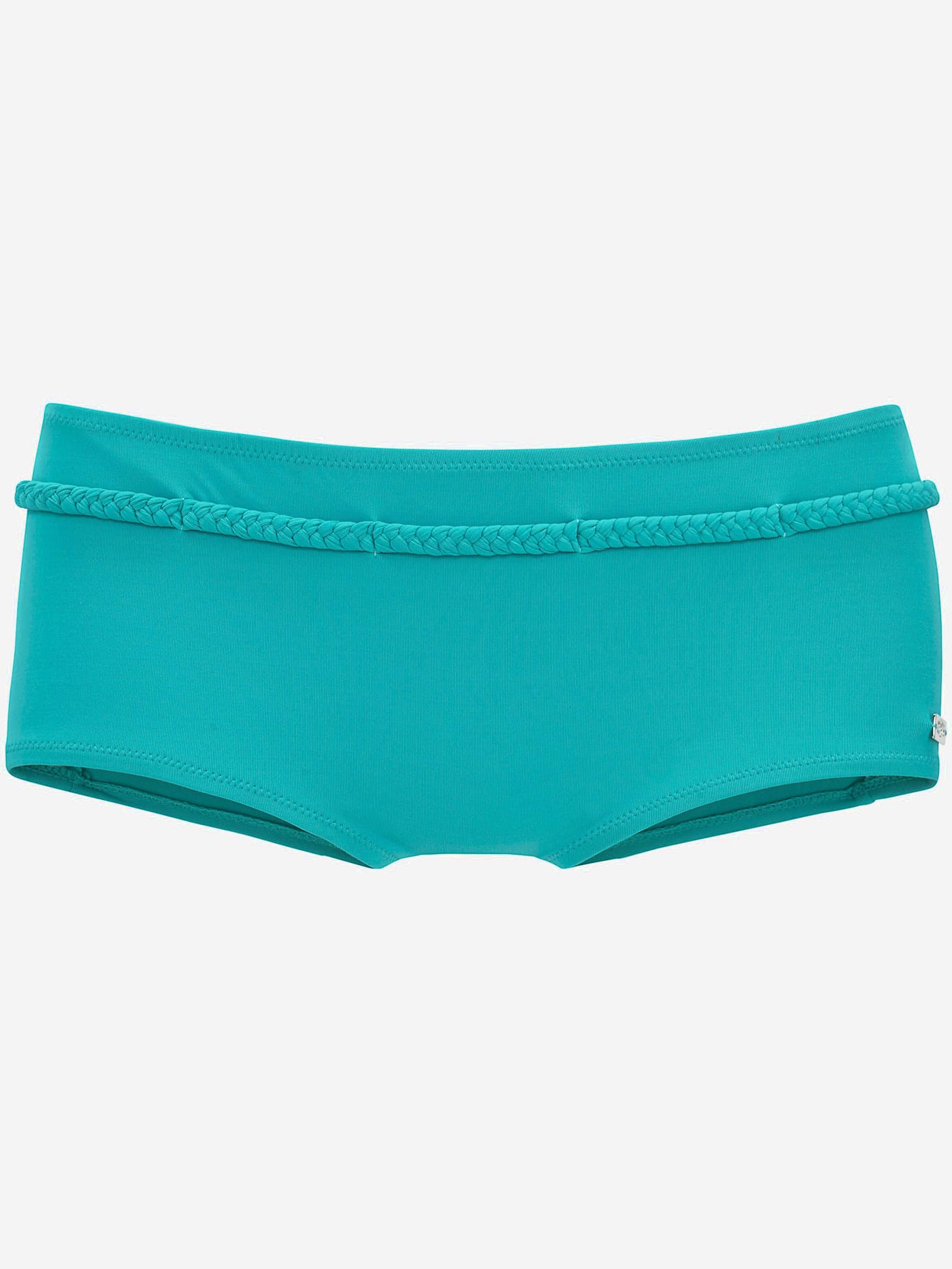 Bikini mini-short ceinture fantaisie tressée