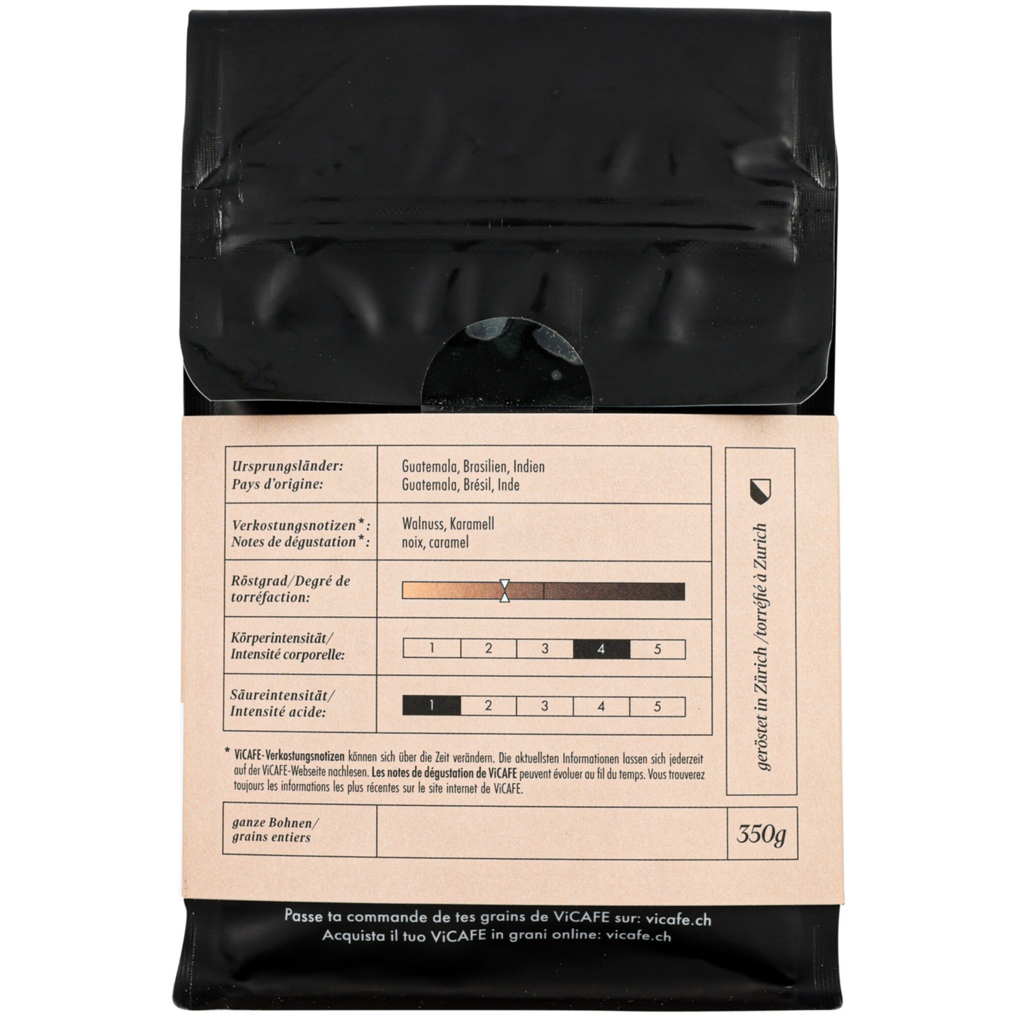 Vicafe Bohnenkaffee Créma Mischung