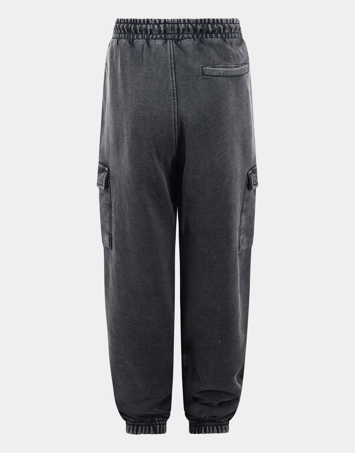 Loose Fit Cargo Broek Donkergrijs