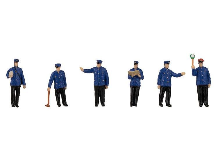 Faller Figuren Bahnpersonal Epoche III H0 1:87 Bahnpersonal der Epoche III