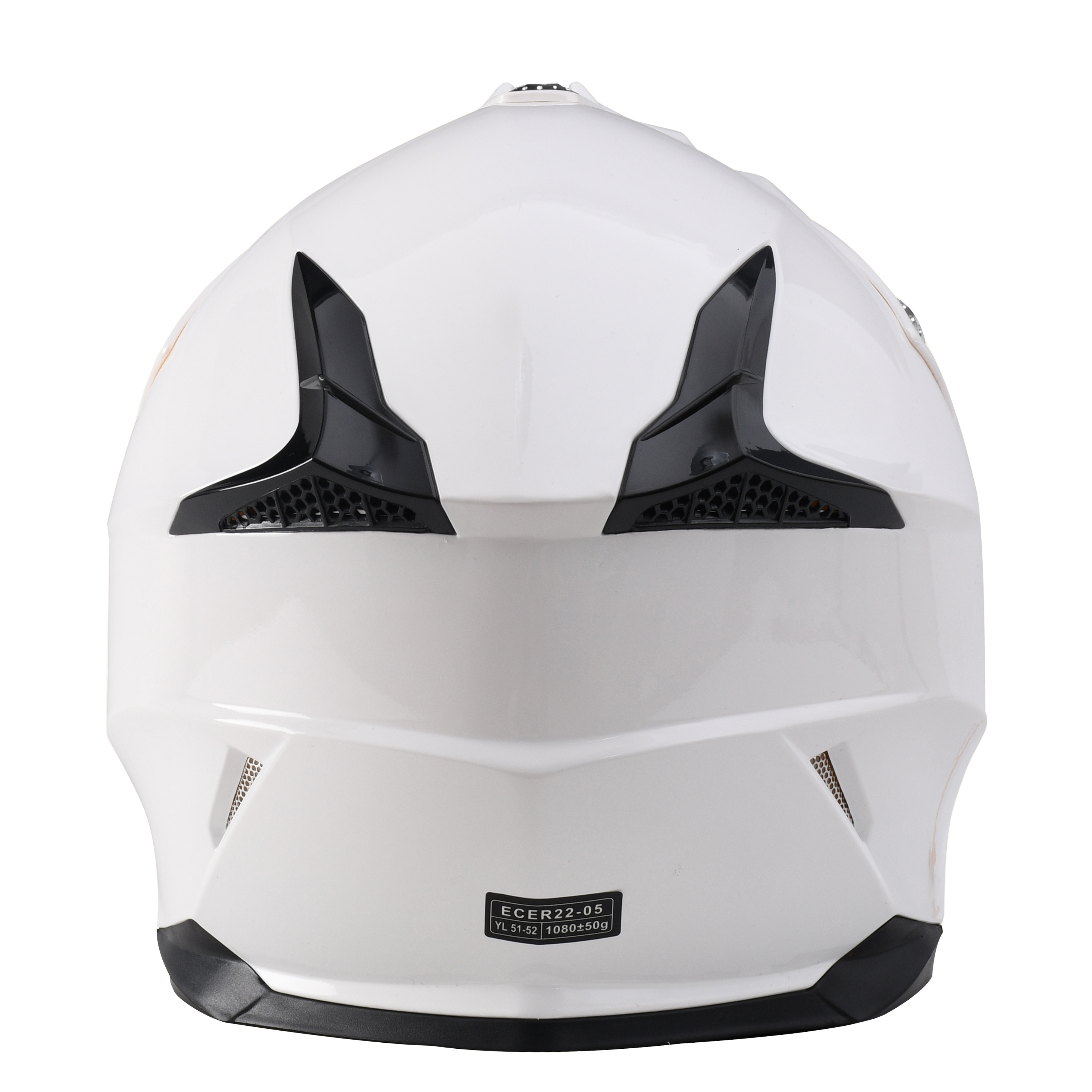 Kinder Mountainbike Motorradhelm Grösse 49/50 weiss
