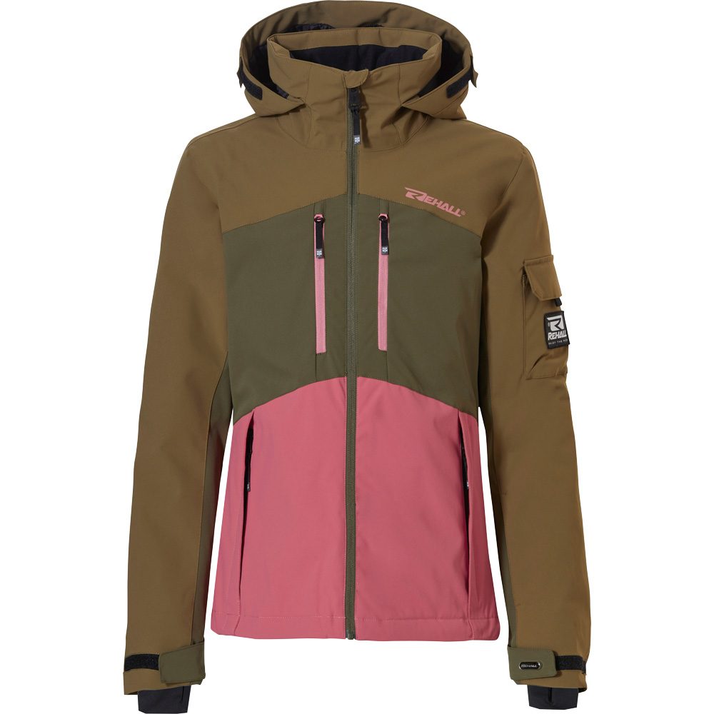 Rehall Rome-R Skijacke Kinder olive