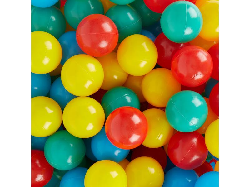 bieco Bälle für Bällebad 250 Stk. Color Pop Bälle fürs Spielen
